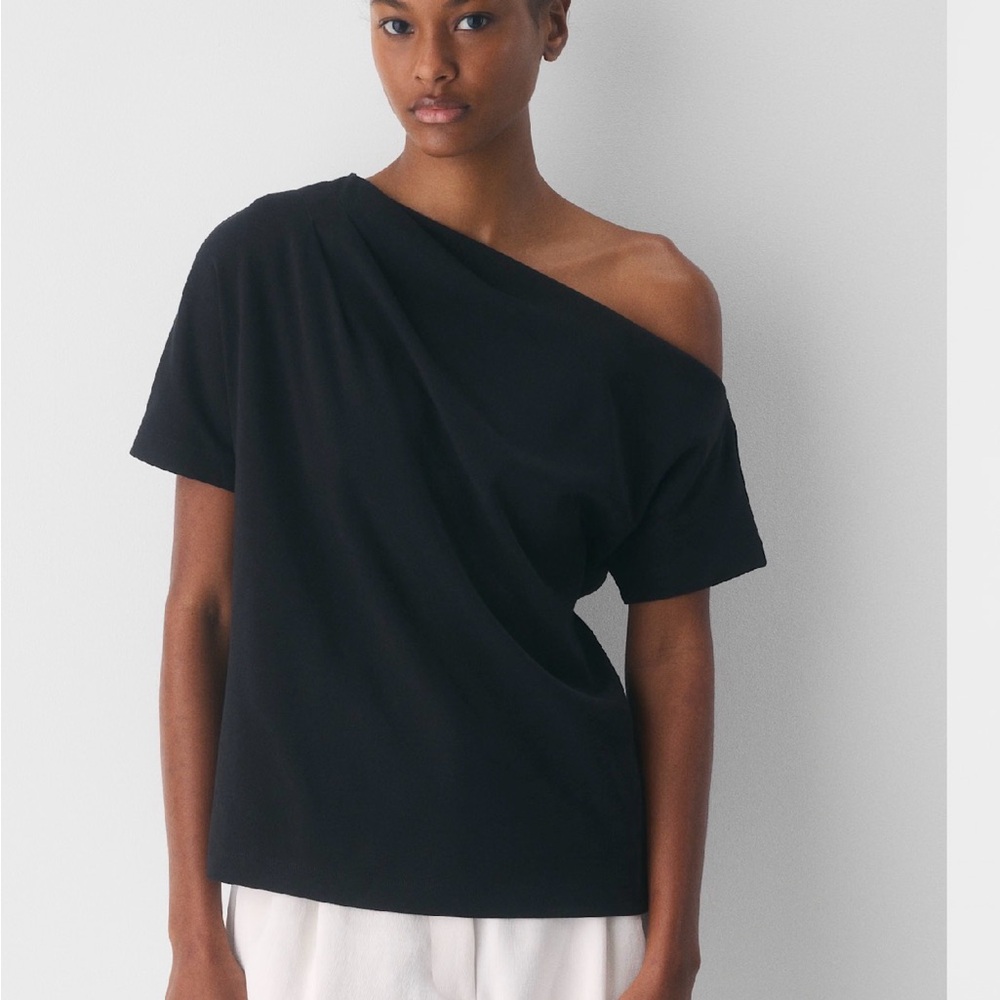 Aritzia Interlock Cotton Babaton Script Top - image 1